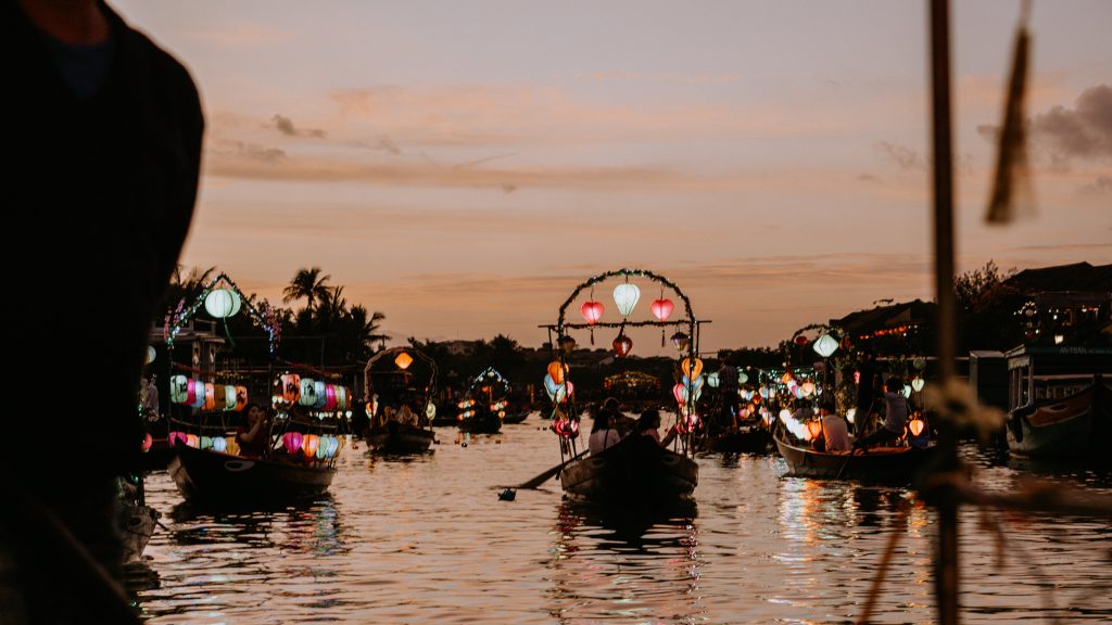 hoi an på natten